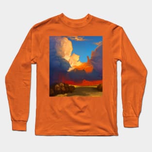 Cats clouds Long Sleeve T-Shirt